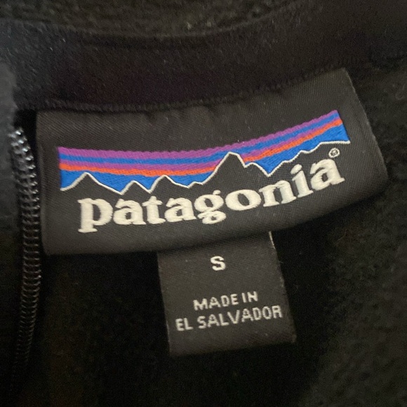 Patagonia Women's Micro D 1/4-Zip Fleece Sz S STY26278 BLK - Picture 3 of 5
